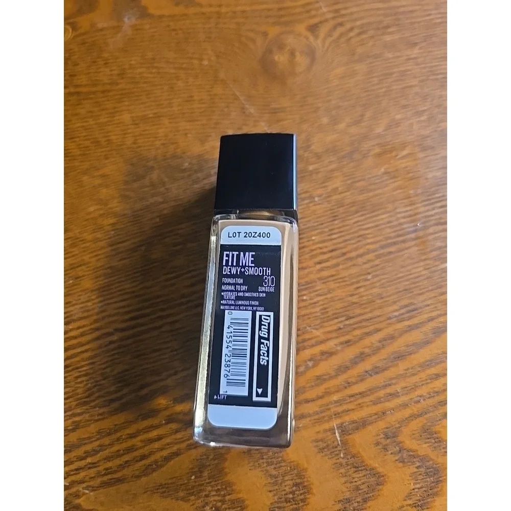MAYBELLINE‎ FIT ME FOUNDATION Matte + Poreless 1 oz Shade #310 Sun Beige NEW